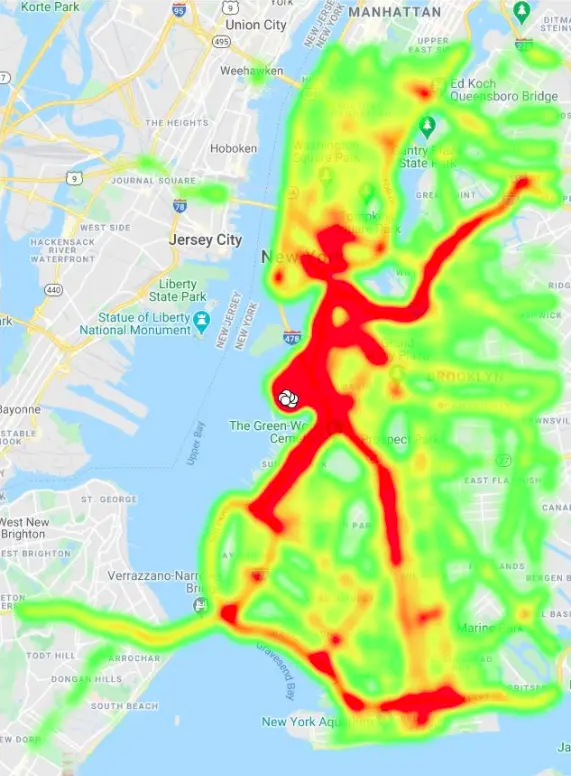 Ikea NYC - Heatmap September 2020 Ikea NYC - Heatmap September 2020