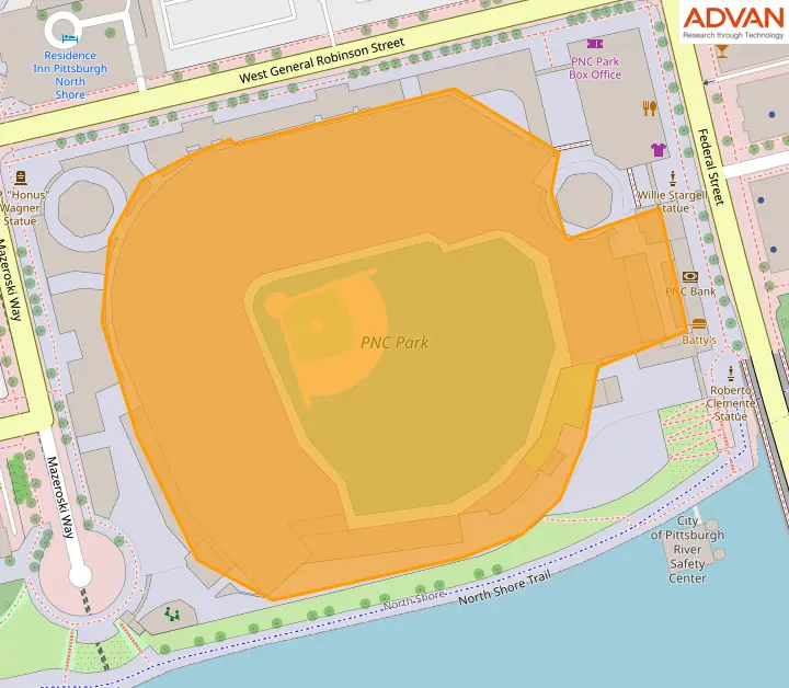 MLB-A foot traffic